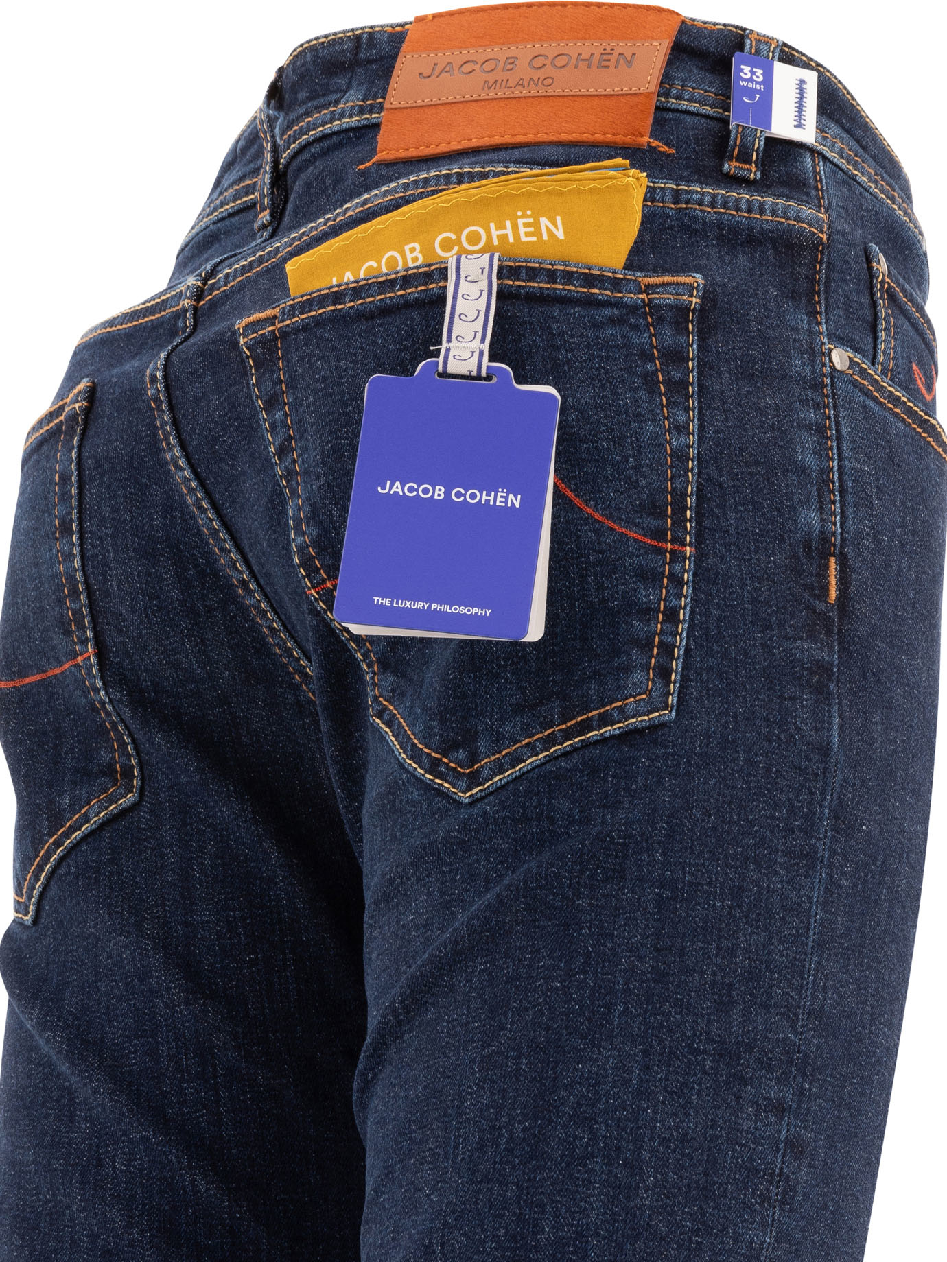 JACOB COHEN Blue Nick Slim jeans